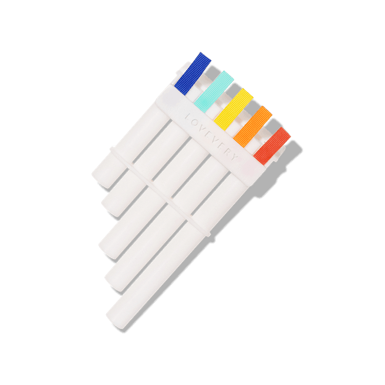 The Music Set: Color Tab Pan Flute