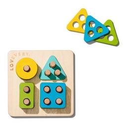 Sort & Stack Peg Puzzle from The Enthusiast Play Kit